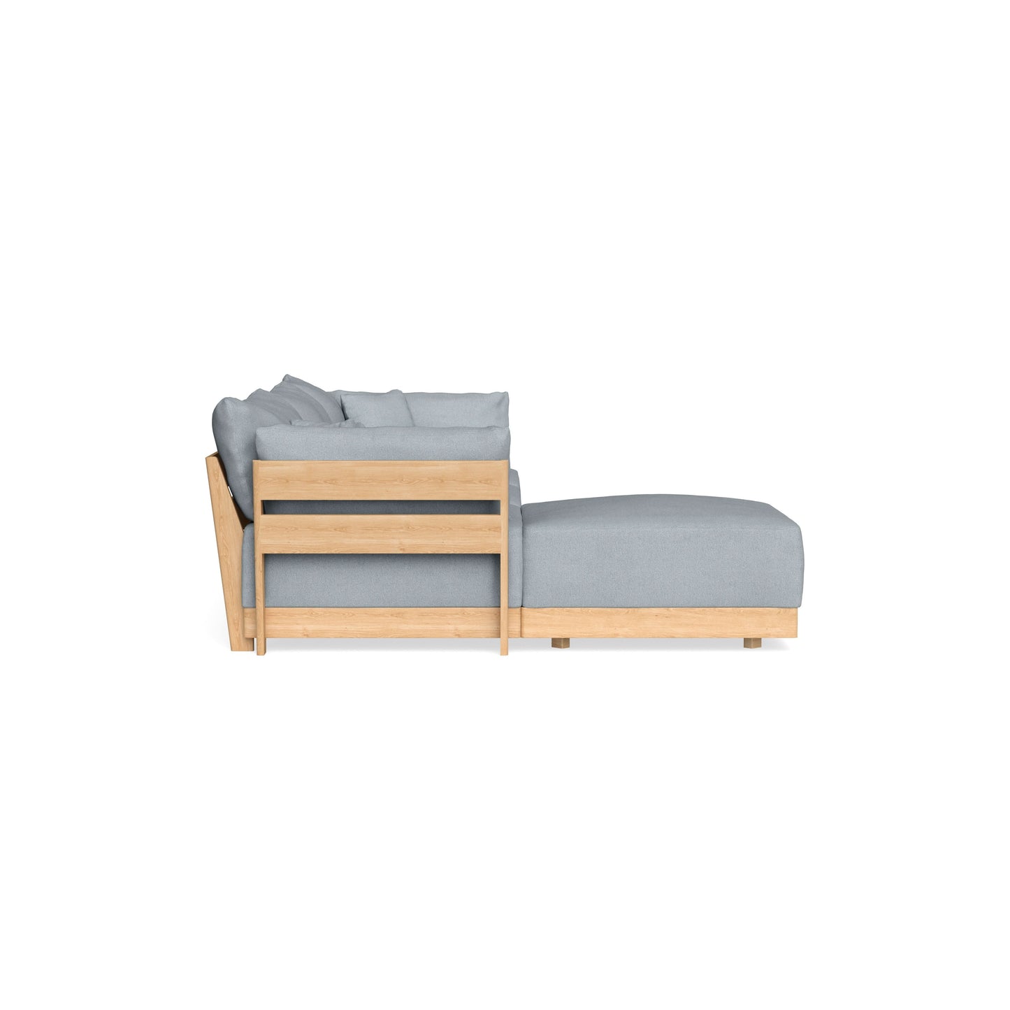 Slipcover Only - Modular Bondi 3-Seater Sectional in Ash