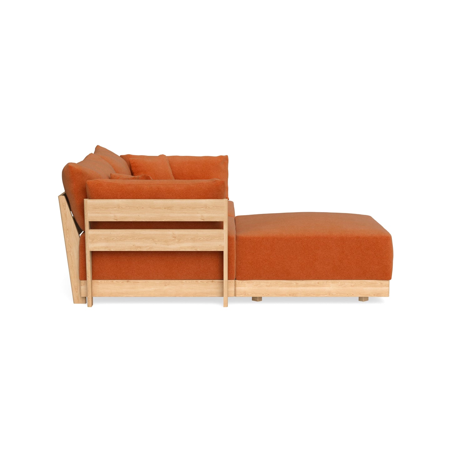 Slipcover Only - Modular Bondi 2-Seater Sectional in Terracotta