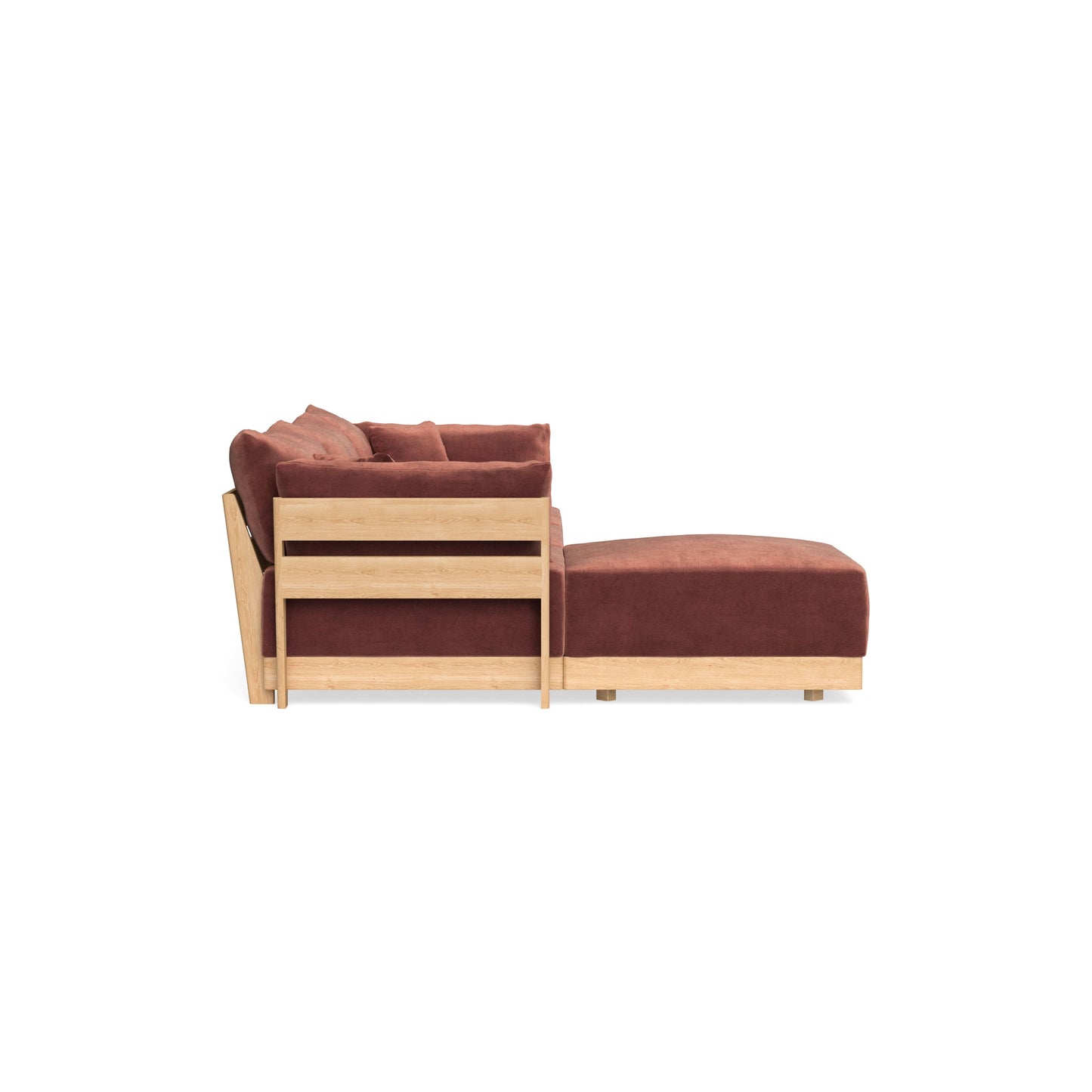Slipcover Only - Modular Bondi 3-Seater Sectional in Spice