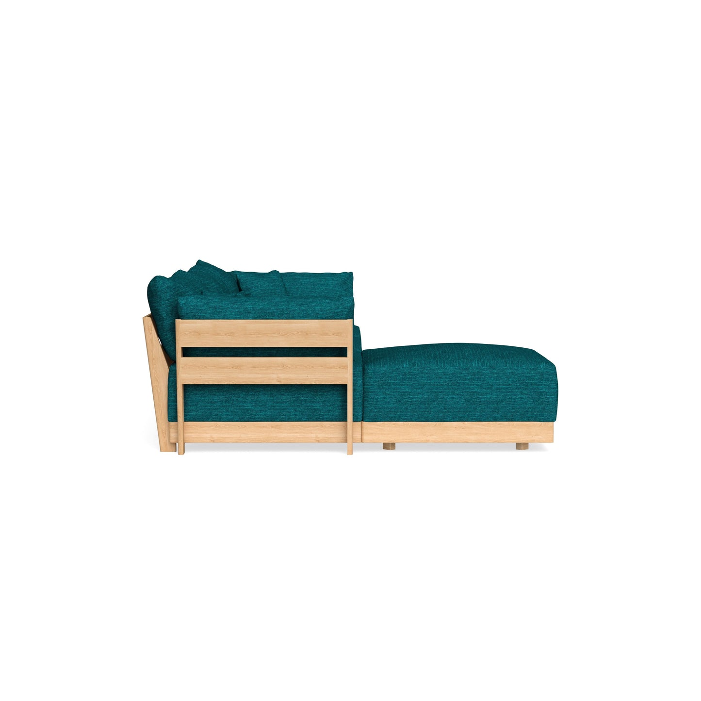 Slipcover Only - Modular Bondi 3-Seater Sectional in Marine Teal