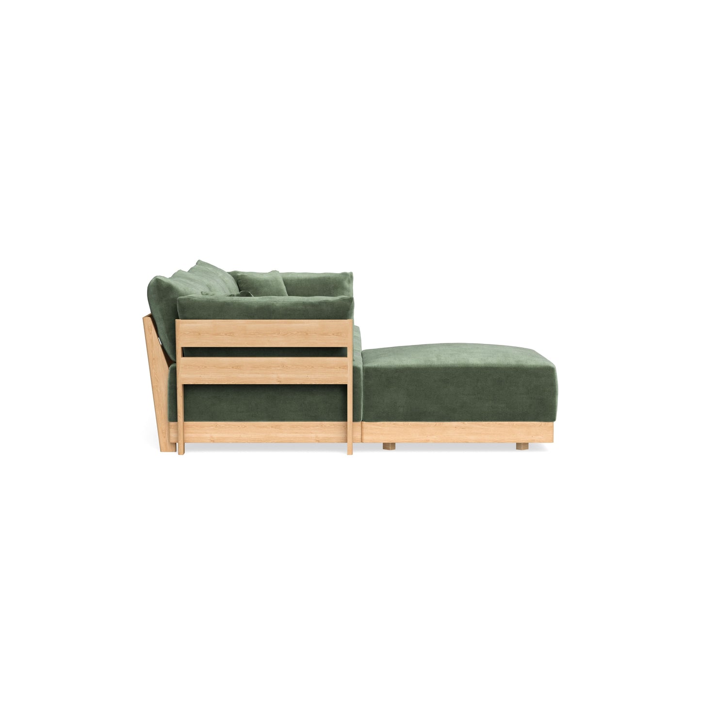 Slipcover Only - Modular Bondi 3-Seater Sectional in Rosemary