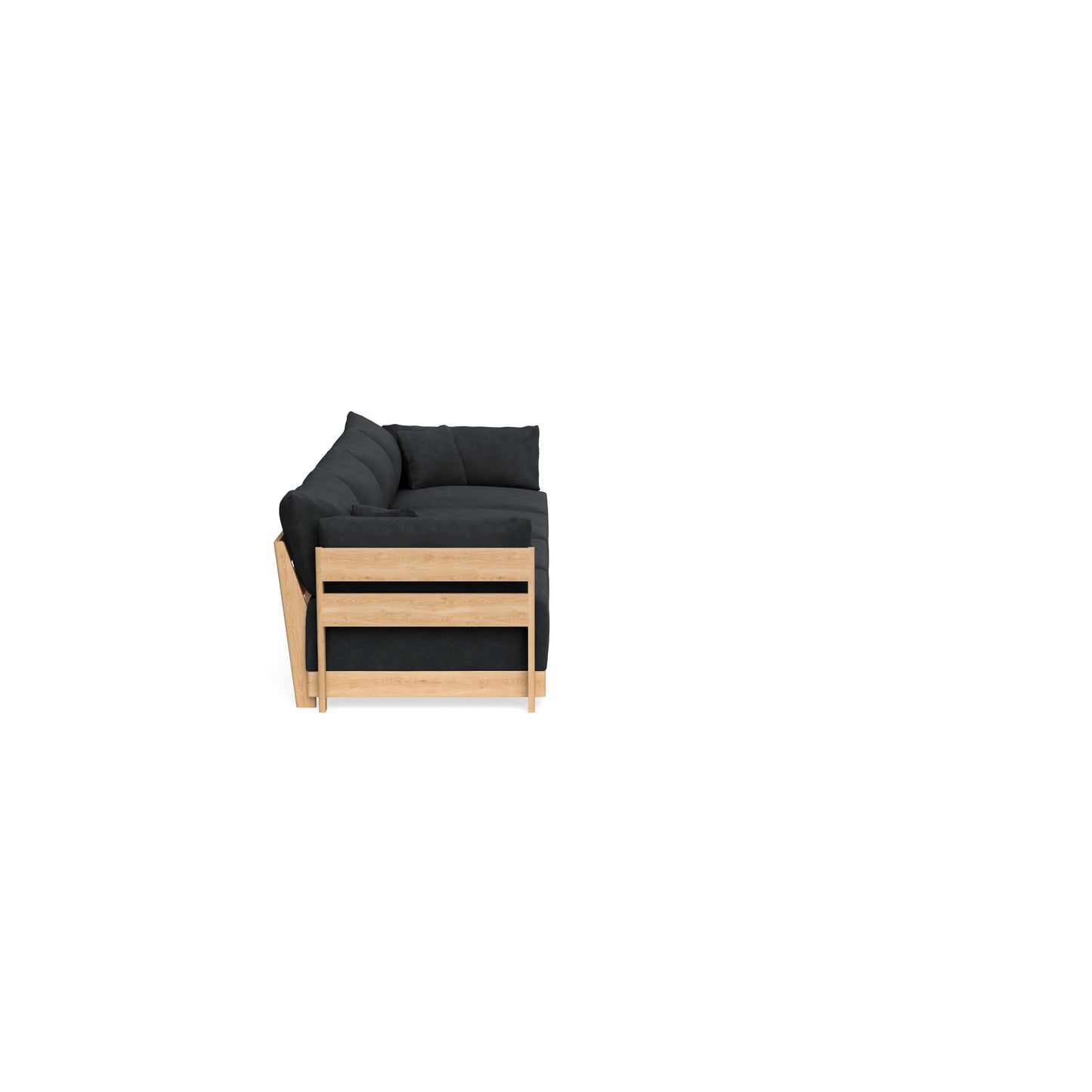 Slipcover Only - Modular Bondi 4-Seater Sofa in Coal