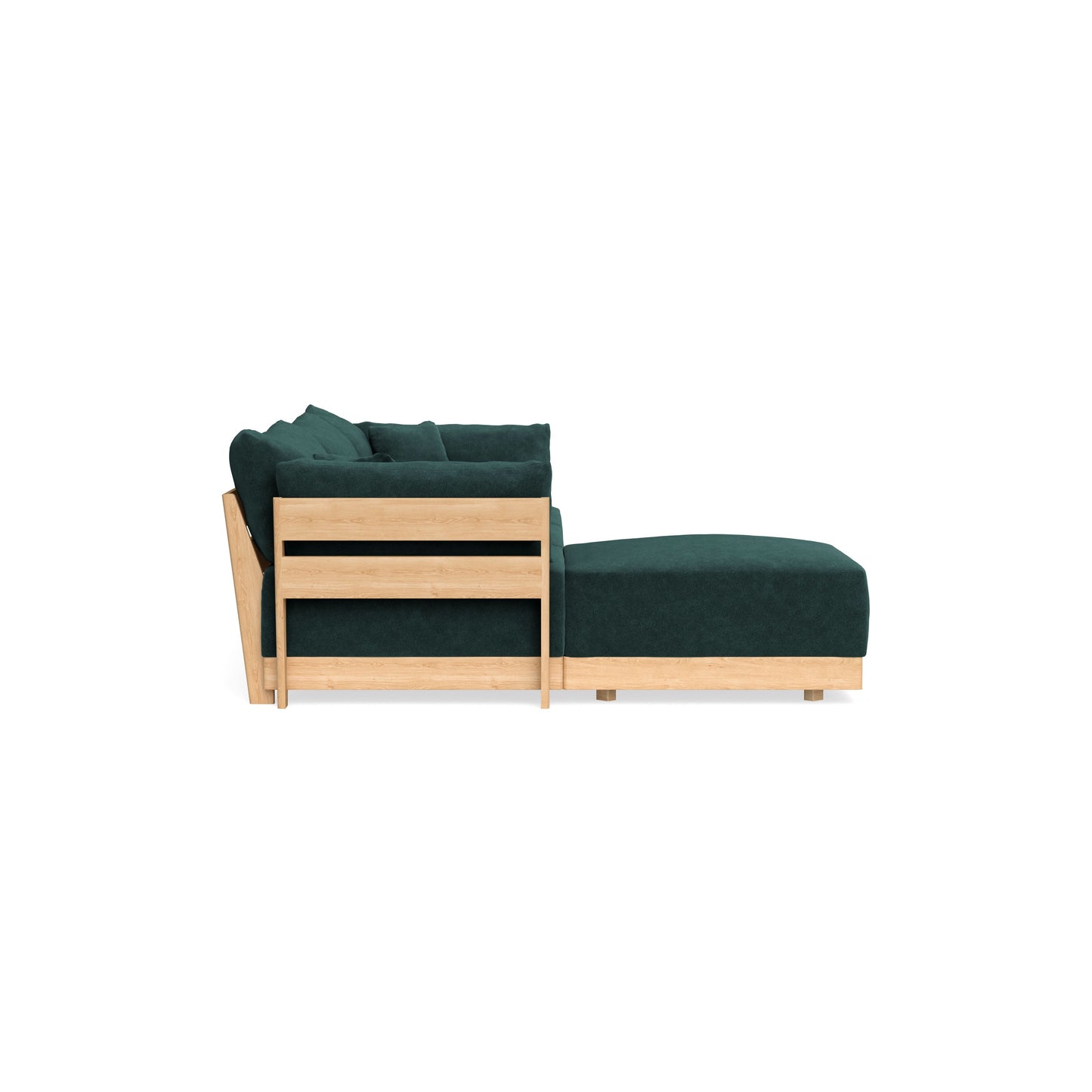 Slipcover Only - Modular Bondi 3-Seater Sectional in Harbor Blue