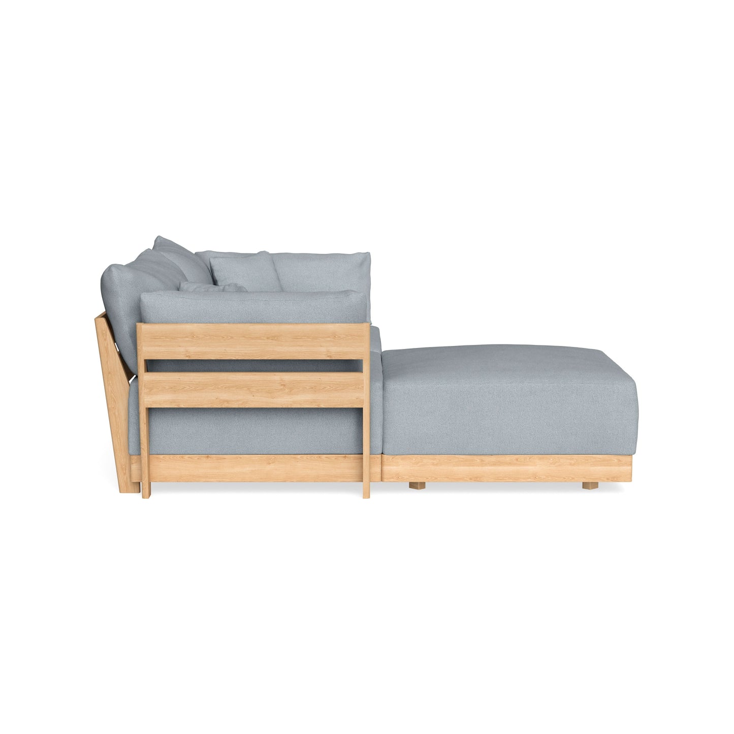 Slipcover Only - Modular Bondi 2-Seater Sectional in Ash