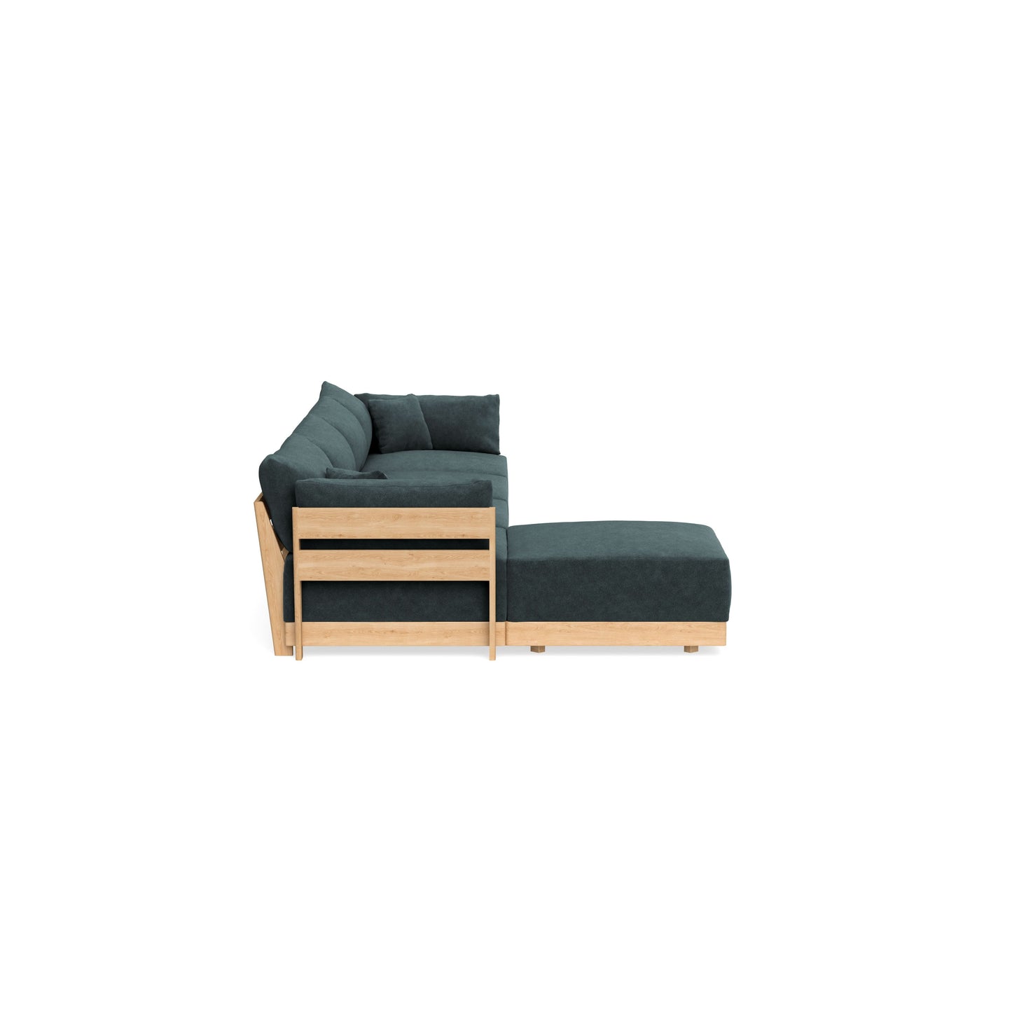 Slipcover Only - Modular Bondi 4-Seater Sectional in Nightfall