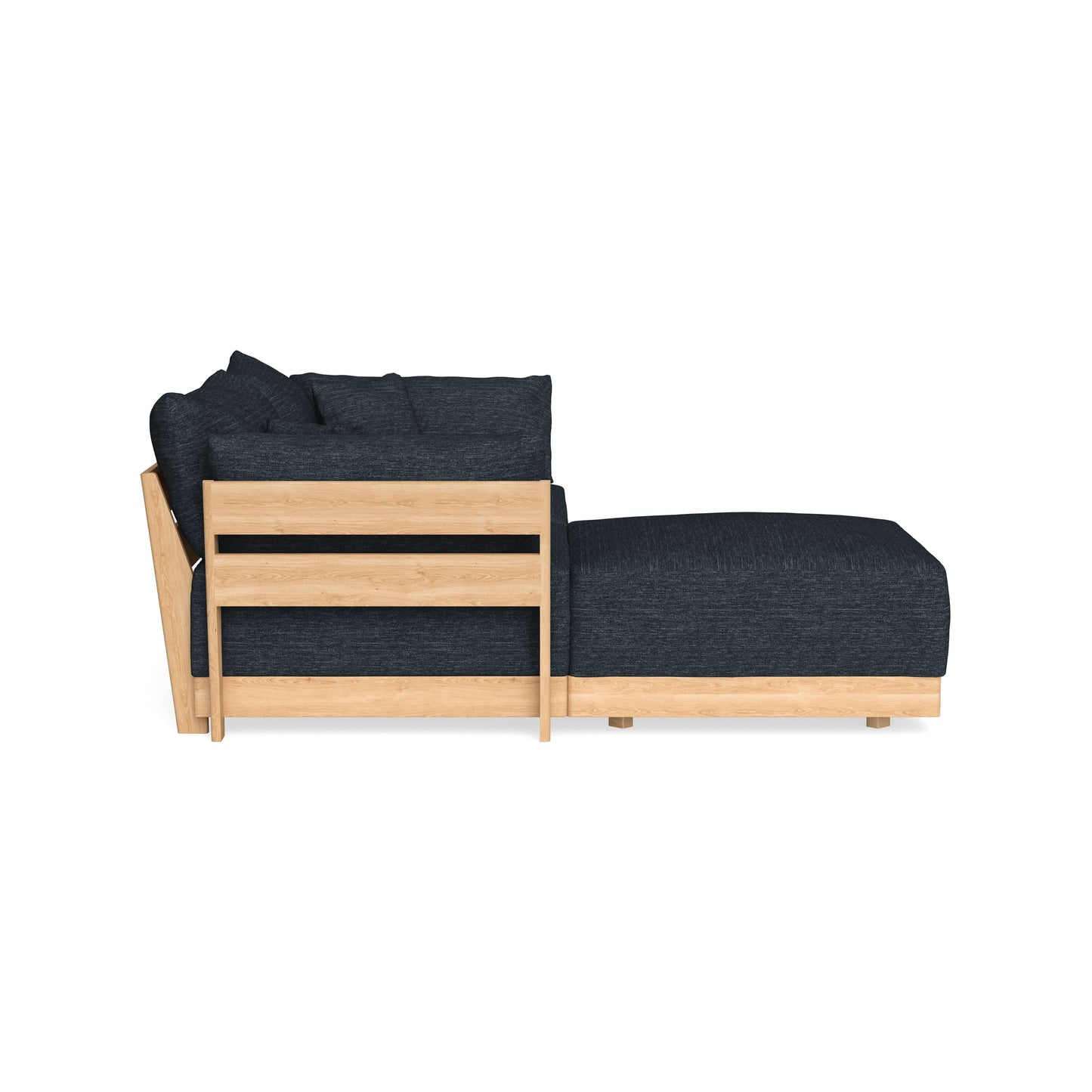 Slipcover Only - Modular Bondi 2-Seater Sectional in Baltic Blue