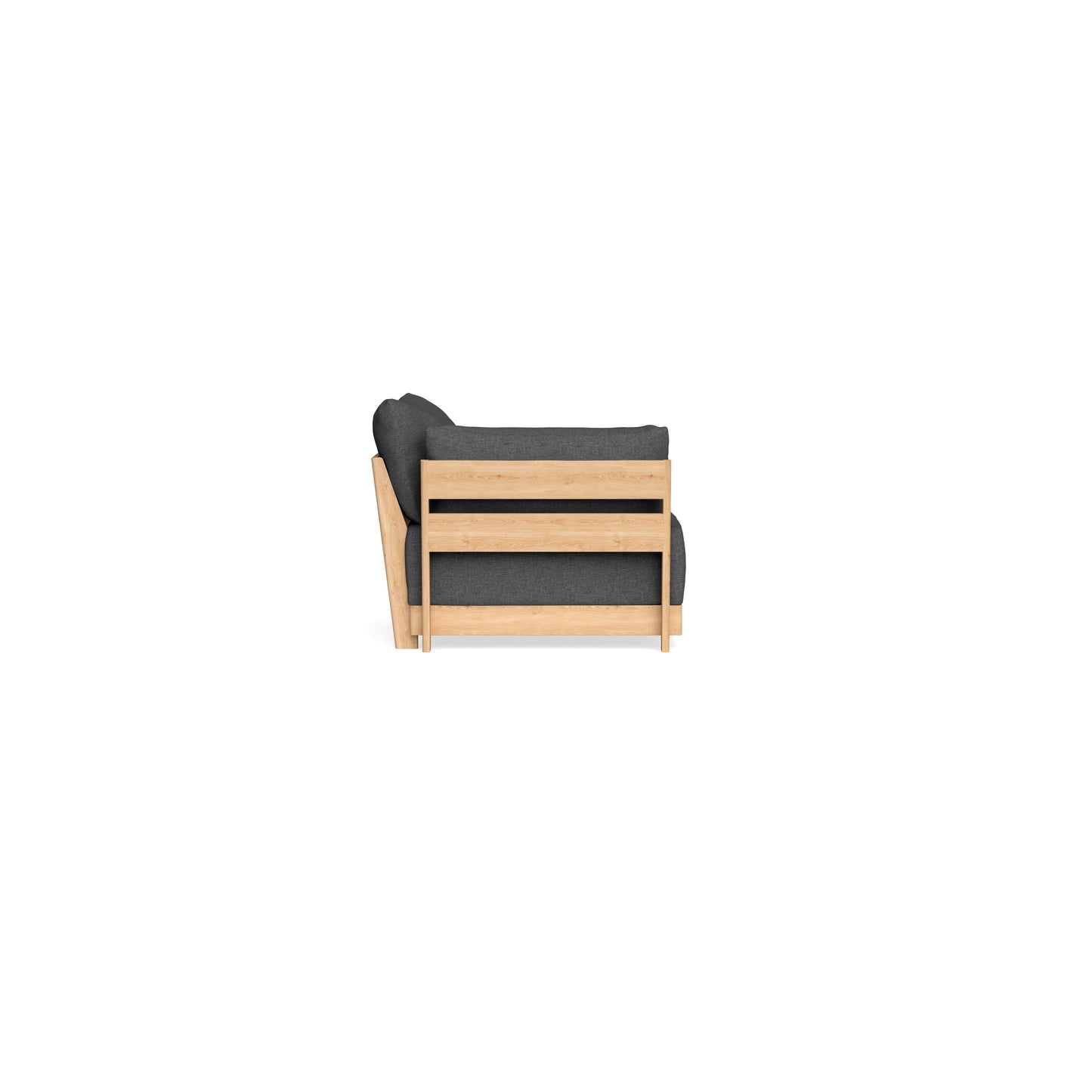 Slipcover Only - Modular Bondi End Chair in Pebble
