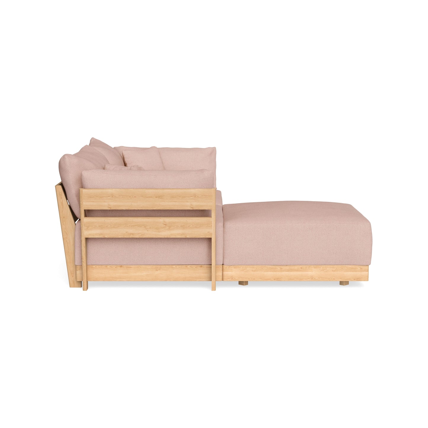 Slipcover Only - Modular Bondi 2-Seater Sectional in Rose Quartz