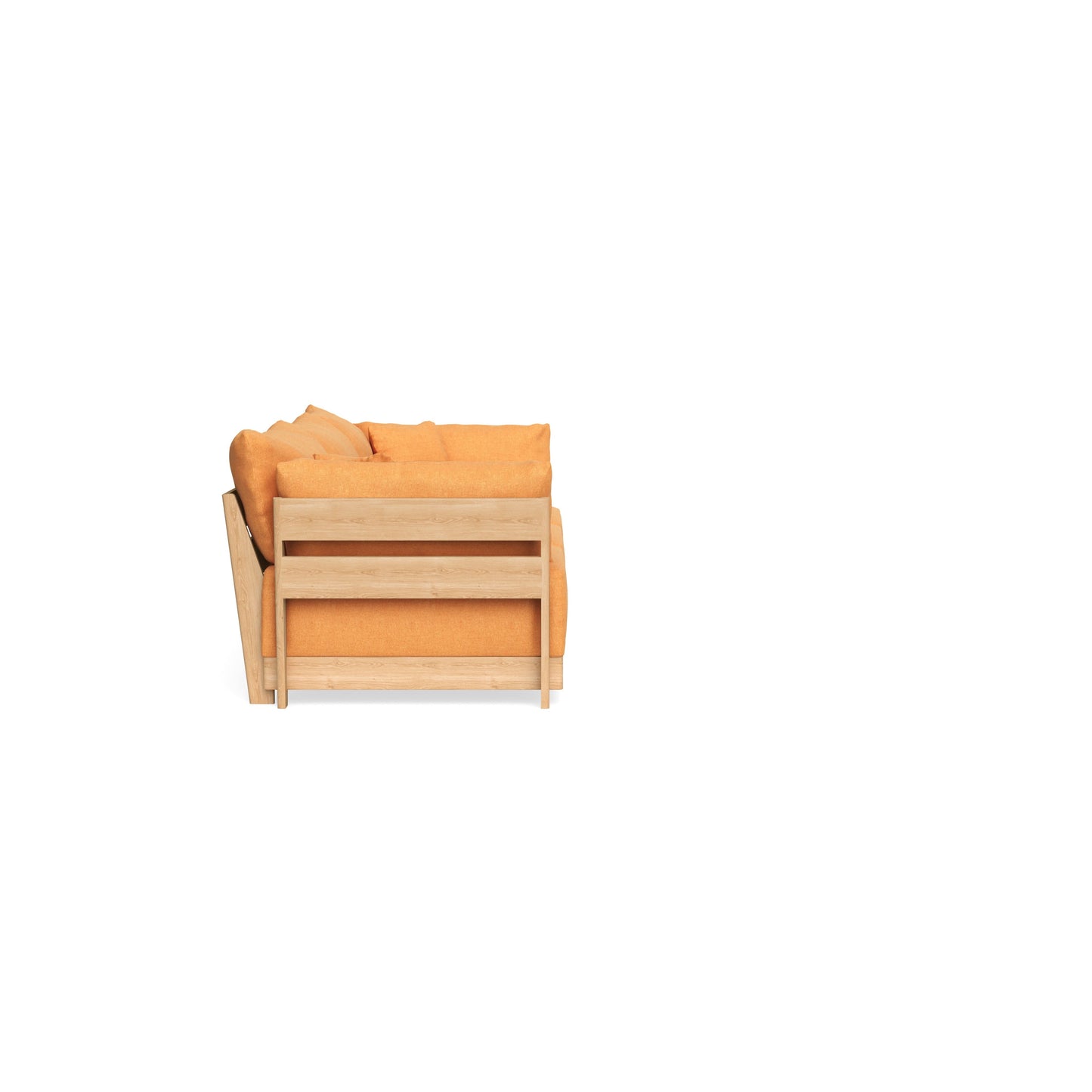 Slipcover Only - Modular Bondi 3-Seater Sofa in Tangerine