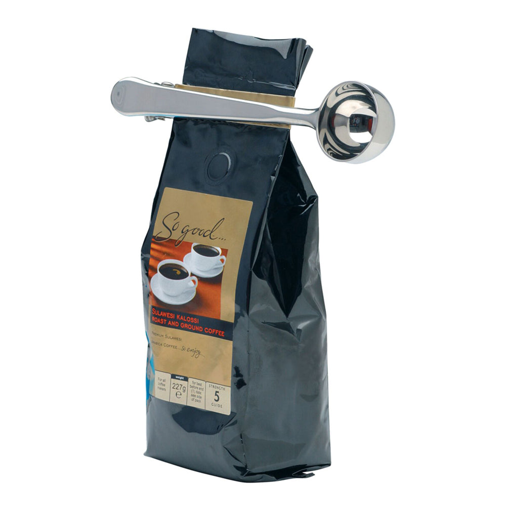 La Cafetiere 18cm/20g Stainless Steel Coffee Measuring Spoon with Clip