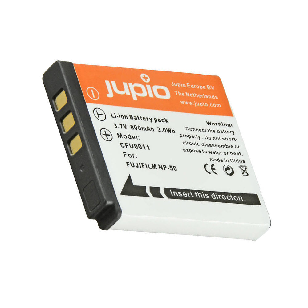 Jupio Li-Ion 3.7V 800mAh Battery For Fuji NP-50 Camera