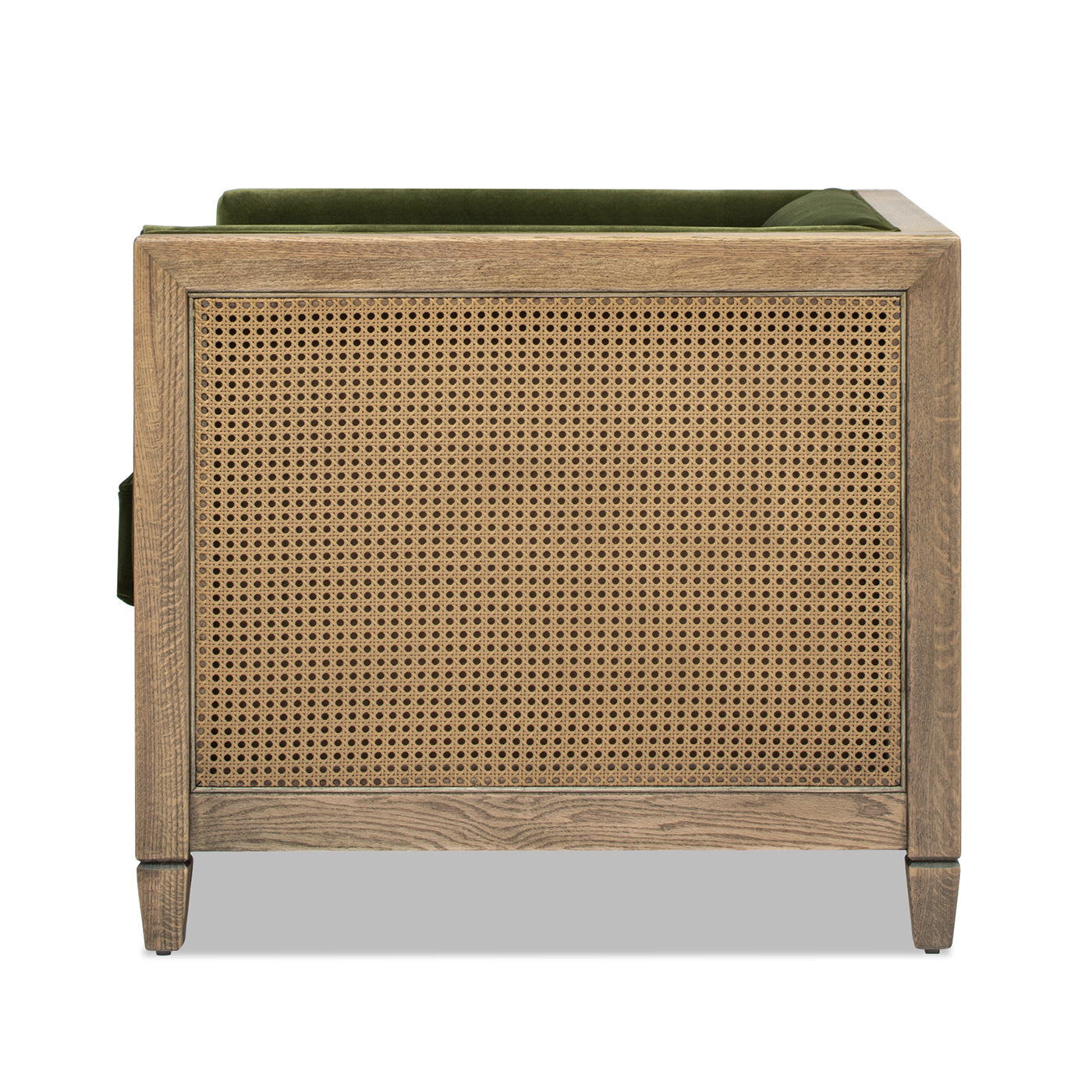 Rattan Accent Chair with Removable Cushion