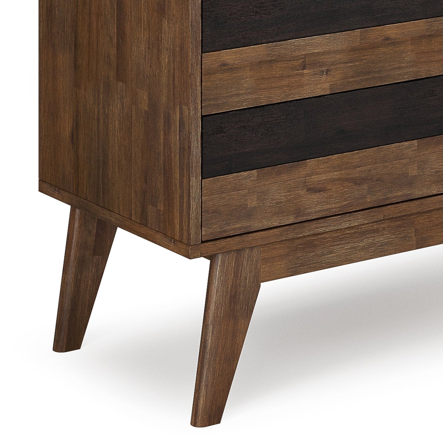 Storage Cabinet with Sliding Doors and 3 Drawers