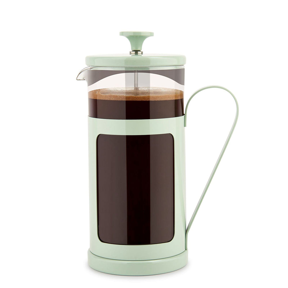 La Cafetiere Monaco 8-Cup 1L Stainless Steel/Glass French Press (Mint Green)