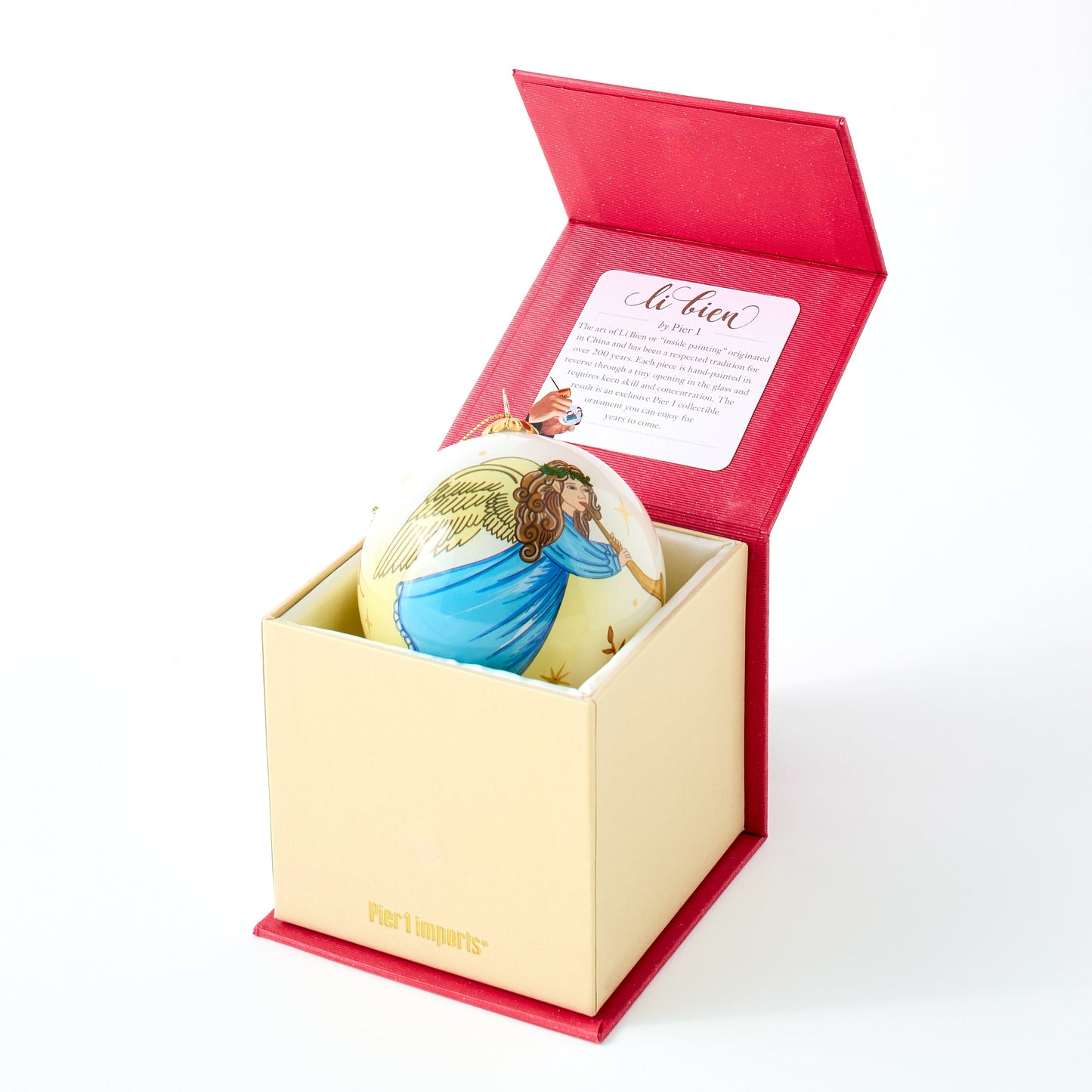 Pier 1 Li Bien Angel Ornament 2024