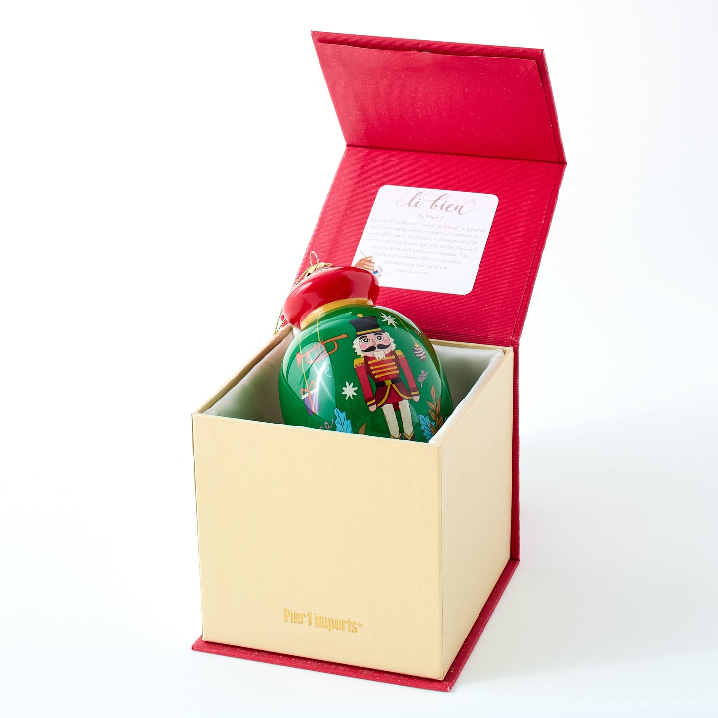 Pier 1 Li Bien Nutcracker Ornament 2024