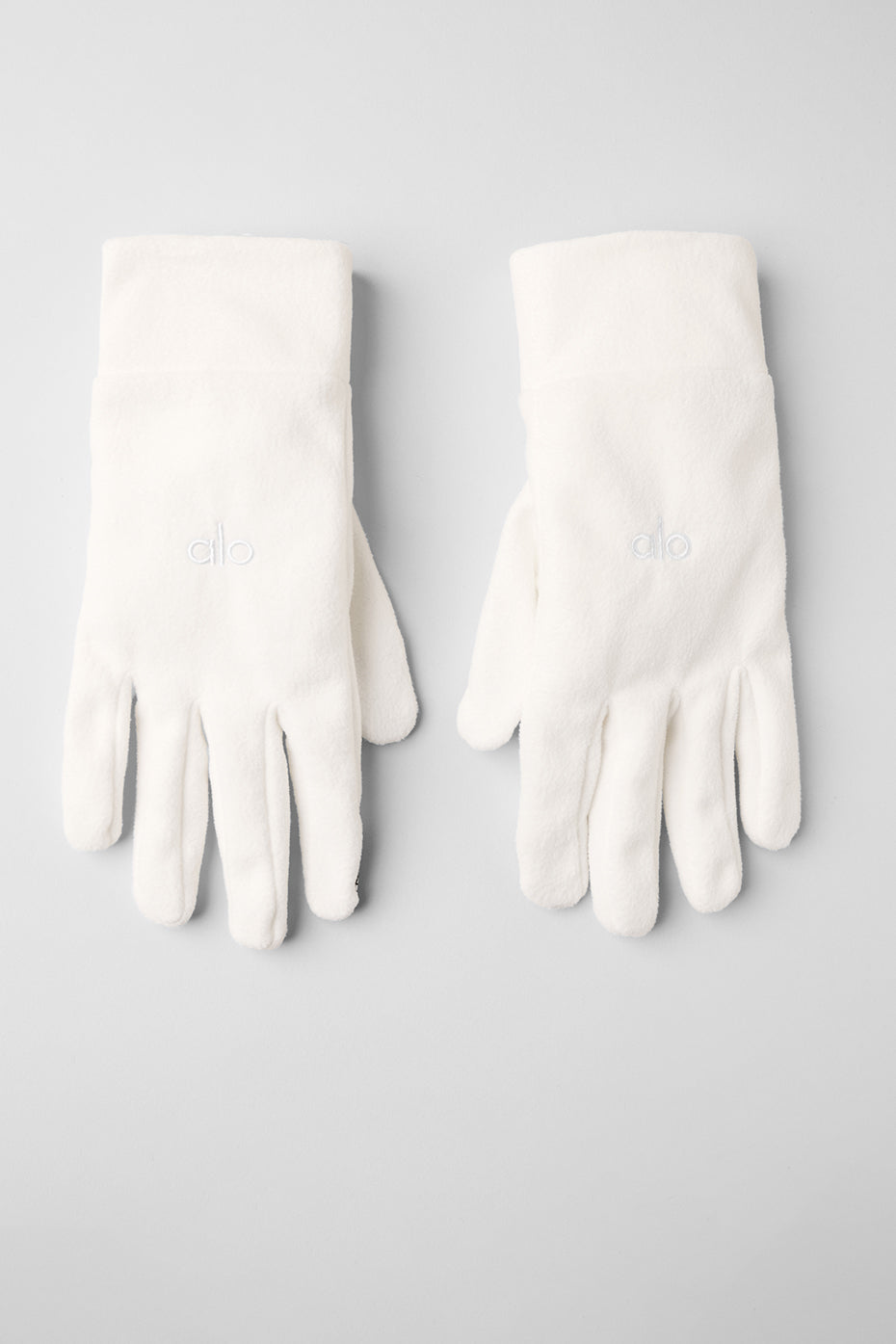 Performance Fleece Gloves - Ivory