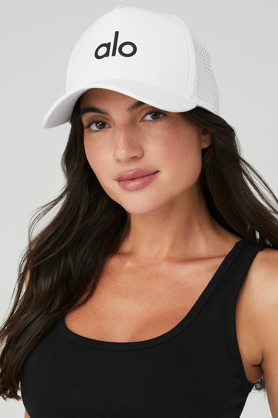 Performance District Trucker Hat - White/Black
