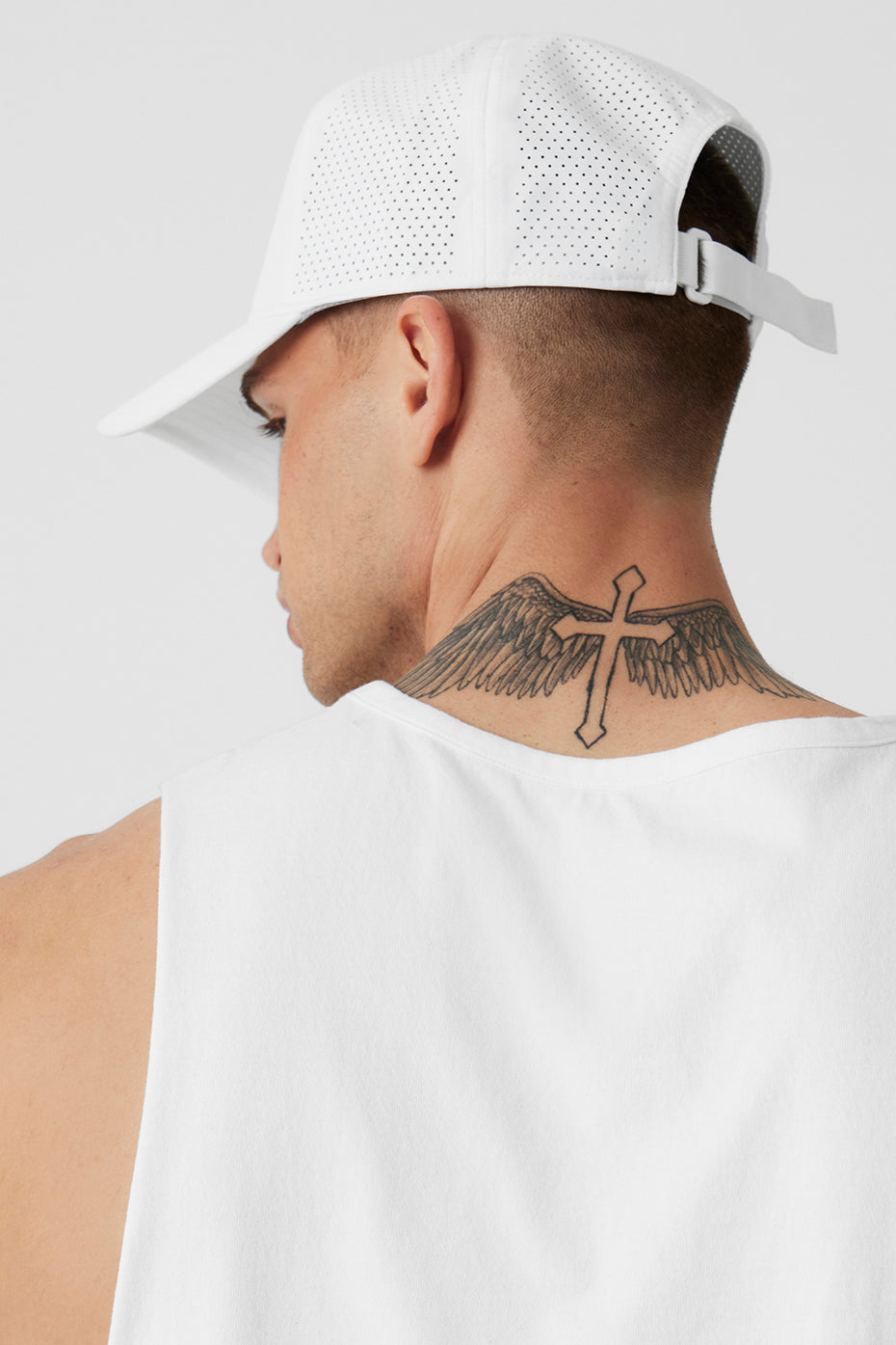 Performance District Trucker Hat - White/Black