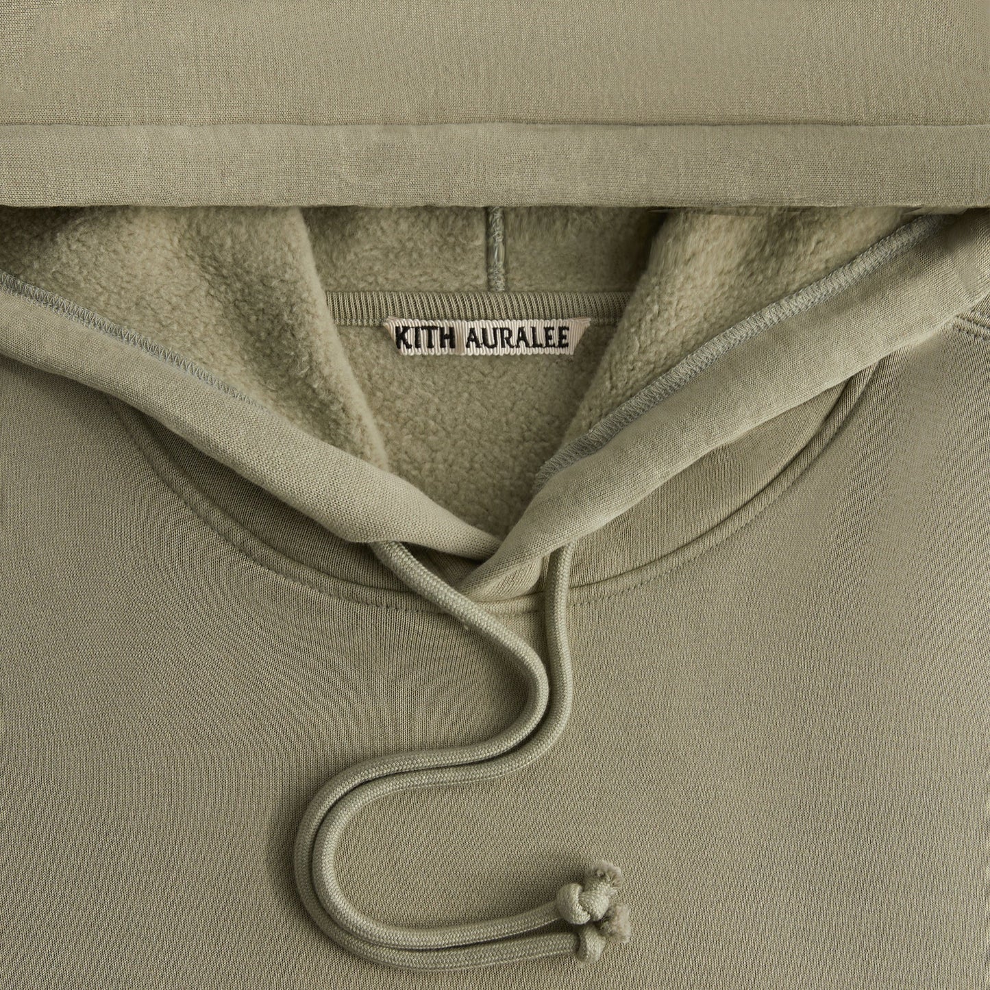 Kith 101 for Auralee Smooth Soft Hoodie - Seagrass