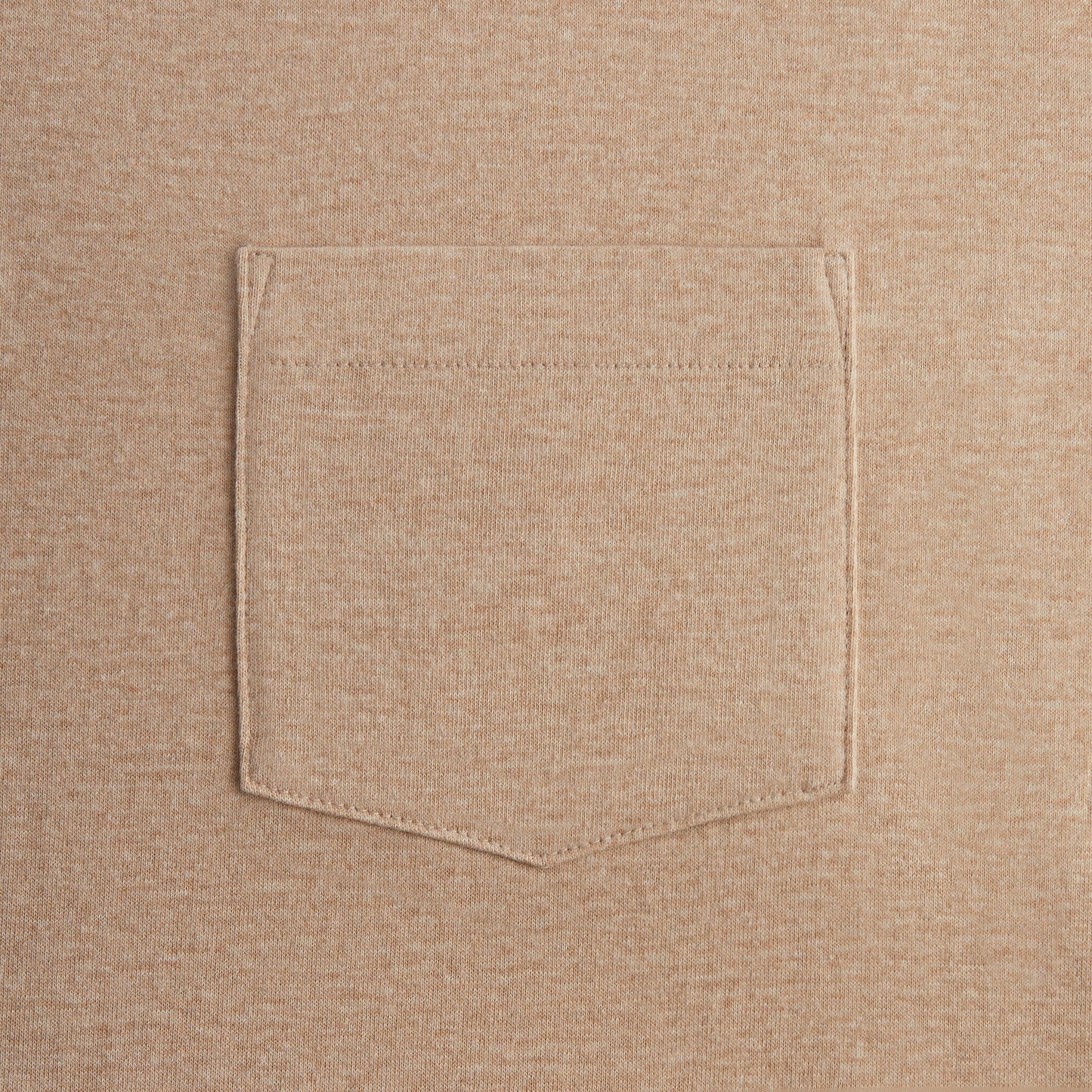 Kith 101 for Auralee Luster Plaiting Tee - Almond Heather