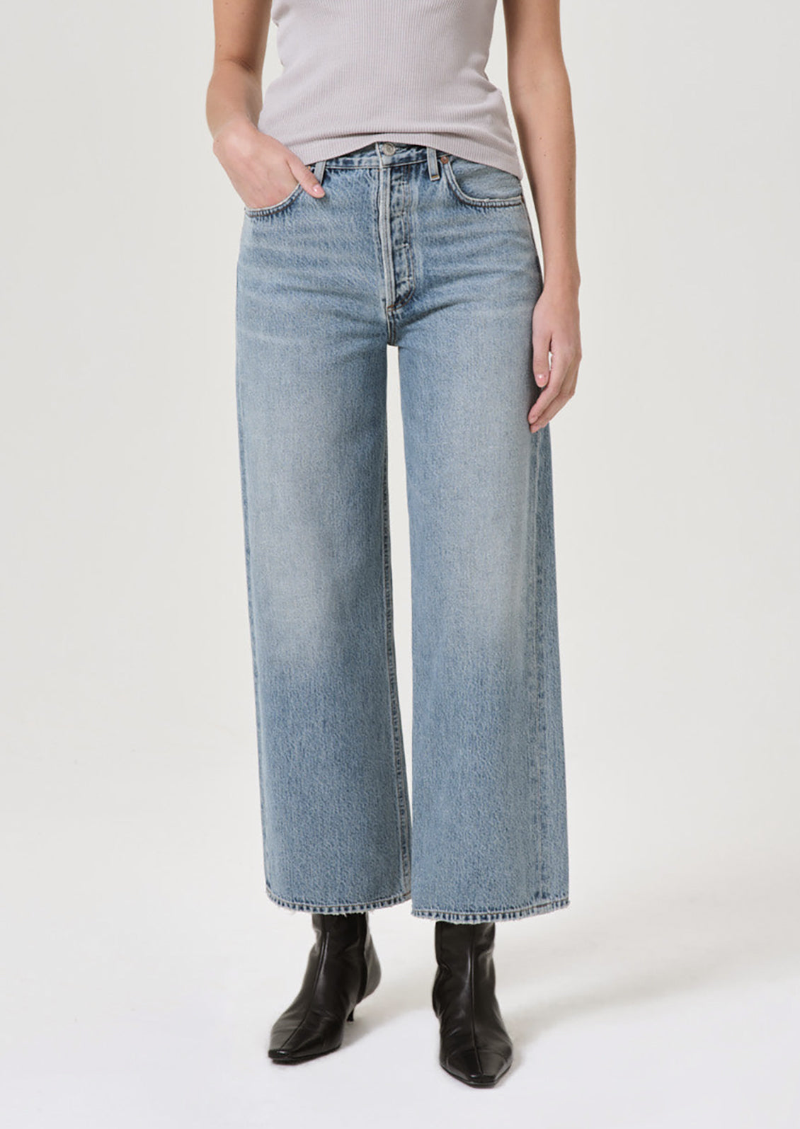 Ren High Rise Wide Leg Jeans