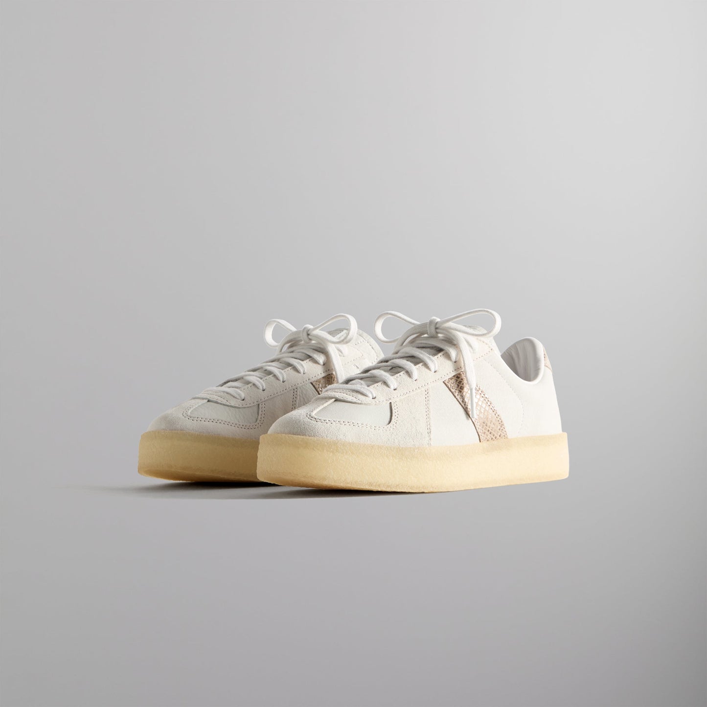 The 8th St BW Army by Ronnie Fieg for adidas Originals & Clarks Originals - Crystal White / Brown PH