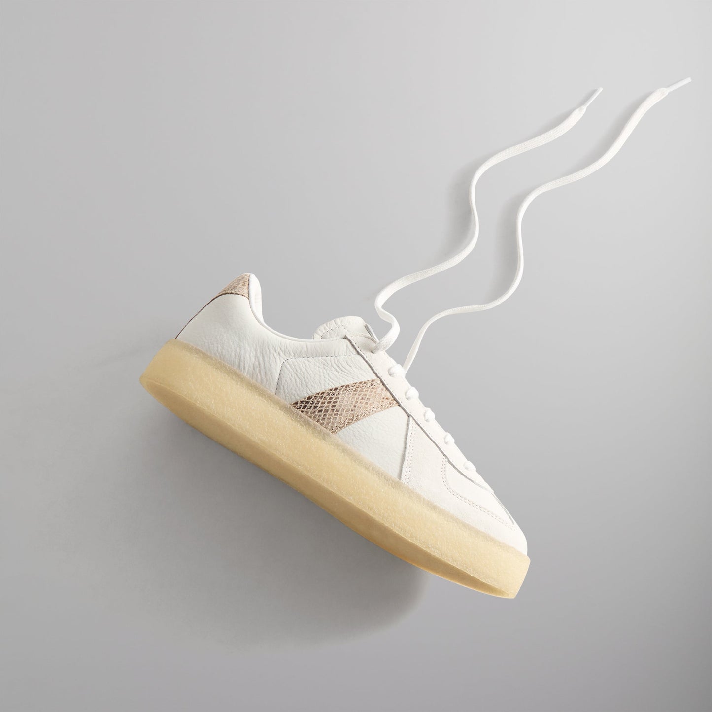 The 8th St BW Army by Ronnie Fieg for adidas Originals & Clarks Originals - Crystal White / Brown PH