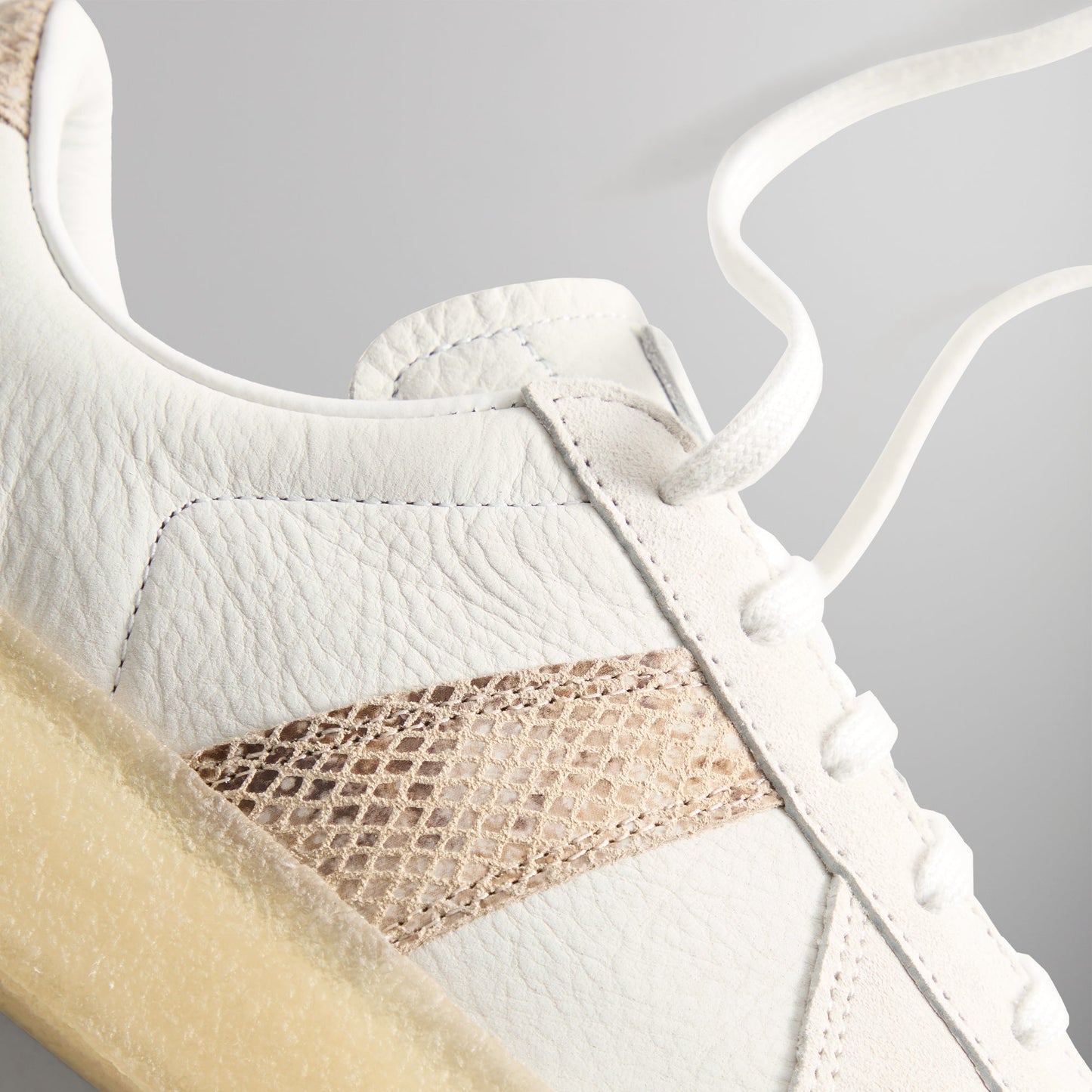 The 8th St BW Army by Ronnie Fieg for adidas Originals & Clarks Originals - Crystal White / Brown PH
