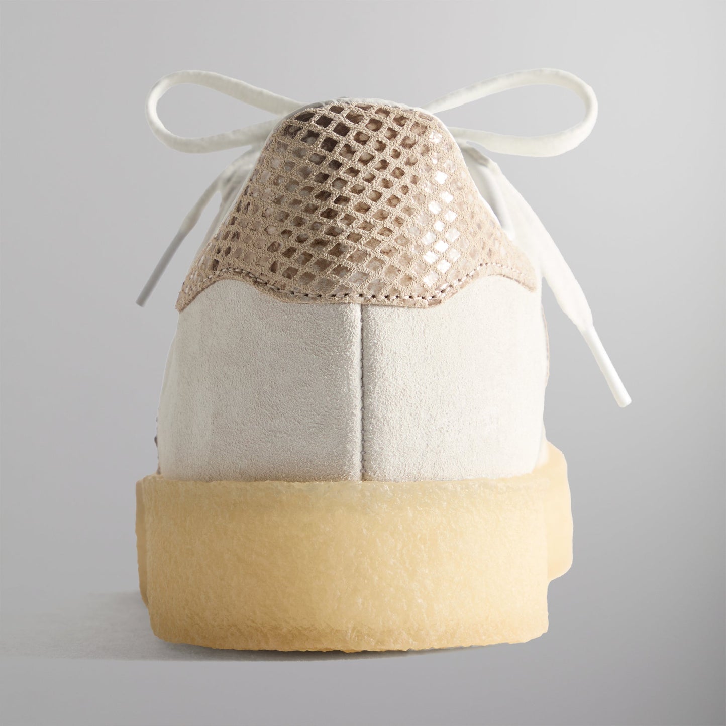 The 8th St Gazelle Indoor by Ronnie Fieg for adidas Originals & Clarks Originals - Crystal White / Brown PH