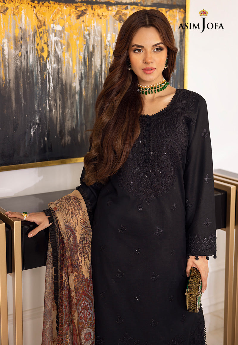 AJAA-06 EMBROIDERED LAWN 3 PCS
