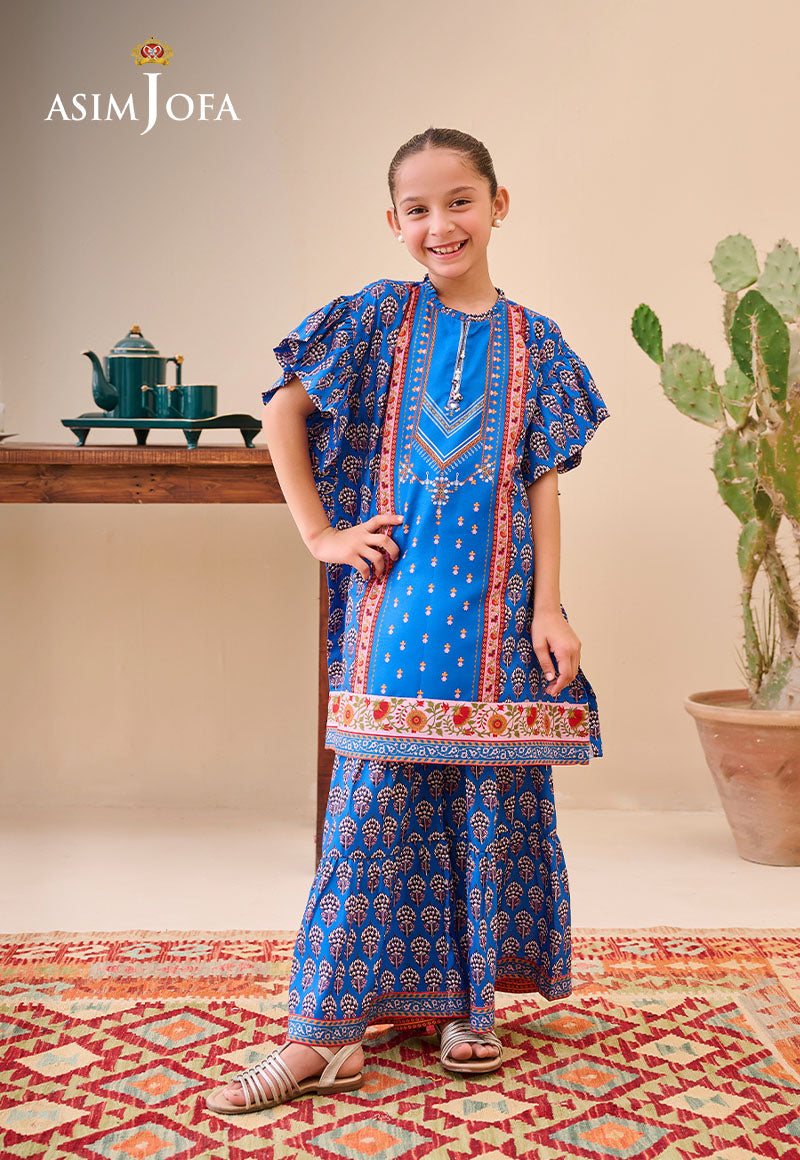 AJGL-05 PRINTED LAWN 2 PCS