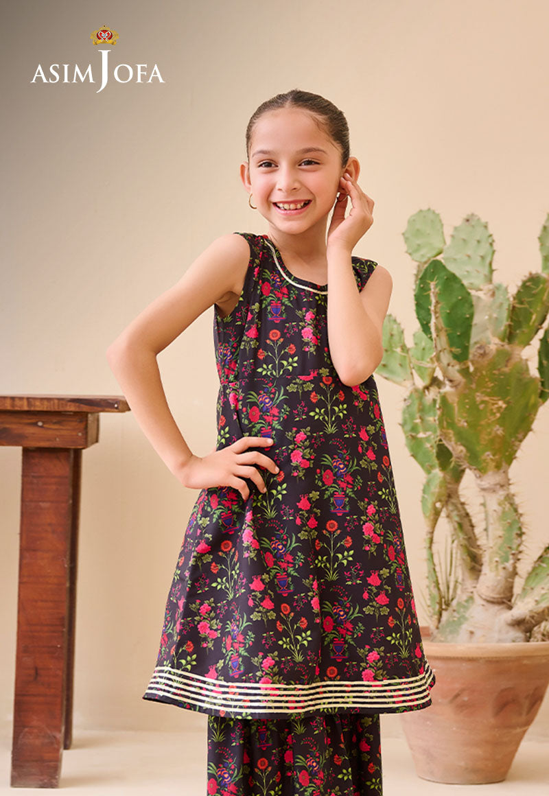 AJGL-08 PRINTED LAWN 2 PCS