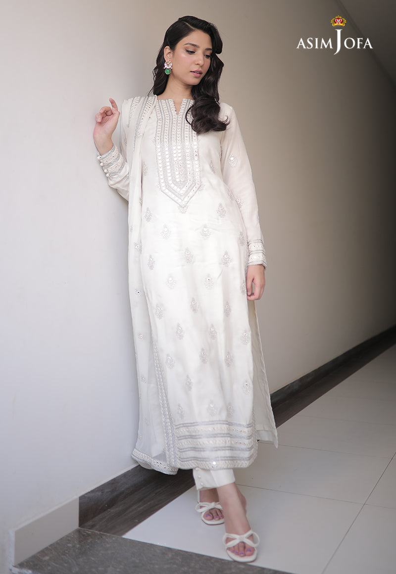 AJHJ-09 EMBROIDERED SILK 3 PCS