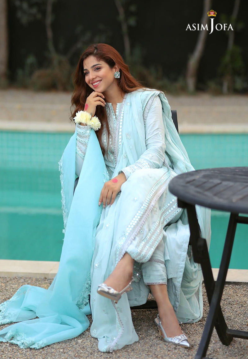 AJHJ-10 EMBROIDERED SILK 3 PCS