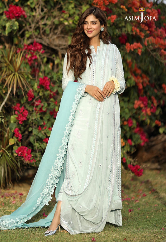 AJHJ-10 EMBROIDERED SILK 3 PCS