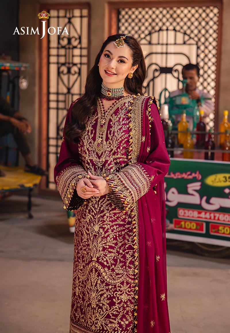 AJKK-03 EMBROIDERED TWISTED SILK 3 PCS