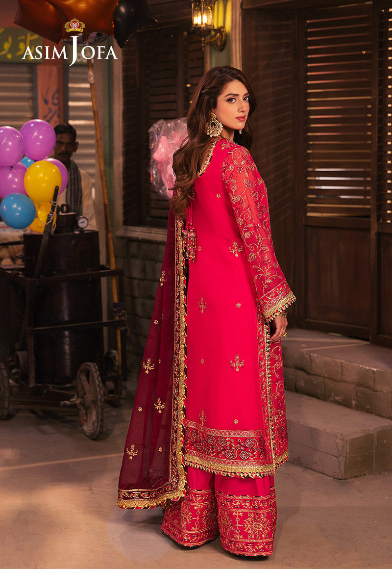 AJKK-11 EMBROIDERED CHIFFON 3 PCS