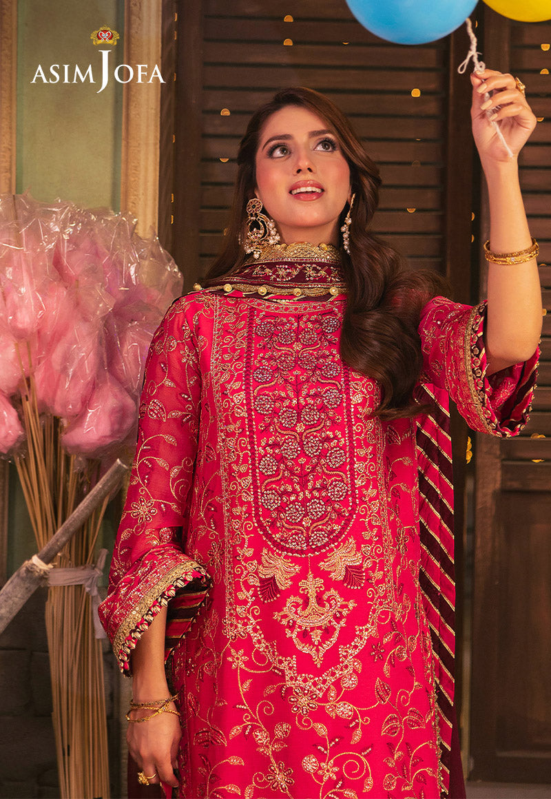 AJKK-11 EMBROIDERED CHIFFON 3 PCS