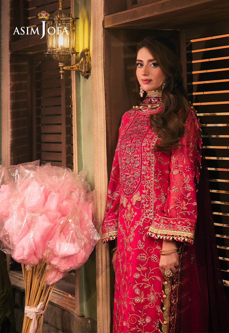 AJKK-11 EMBROIDERED CHIFFON 3 PCS