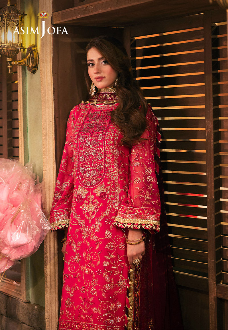 AJKK-11 EMBROIDERED CHIFFON 3 PCS