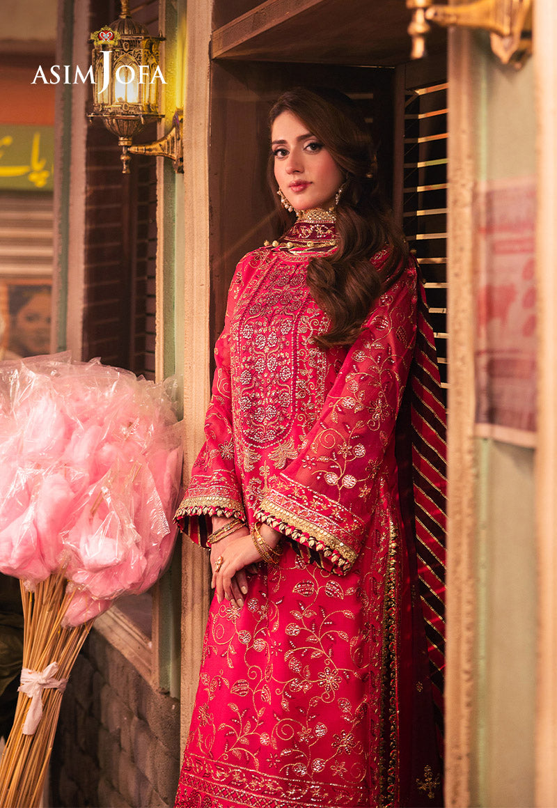 AJKK-11 EMBROIDERED CHIFFON 3 PCS
