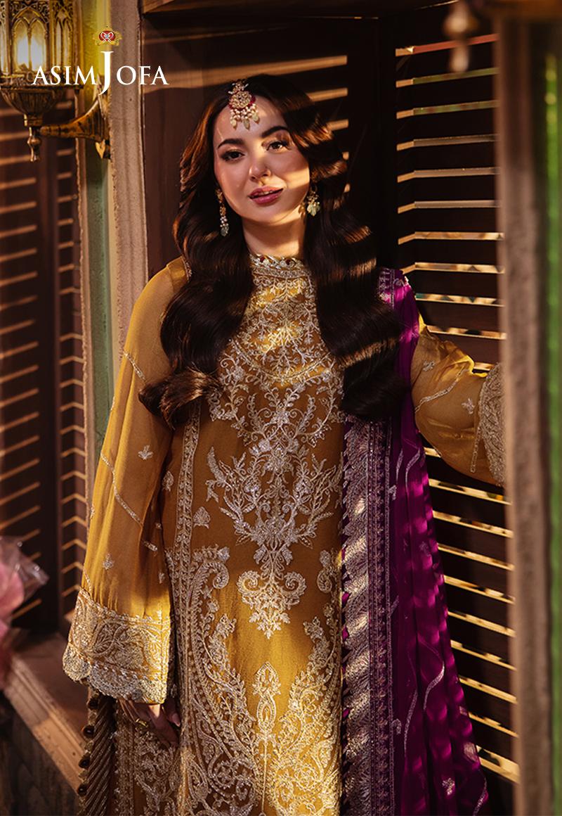 AJKK-12 EMBROIDERED CHIFFON 3 PCS