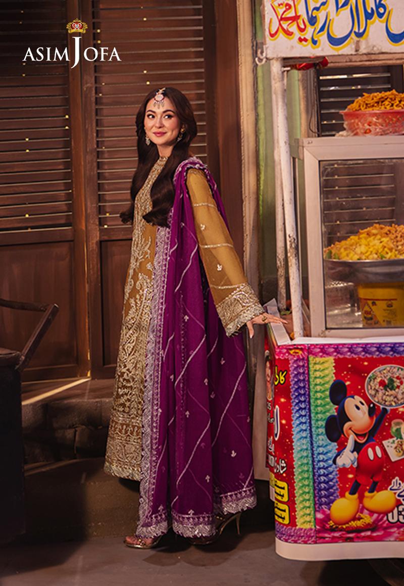AJKK-12 EMBROIDERED CHIFFON 3 PCS