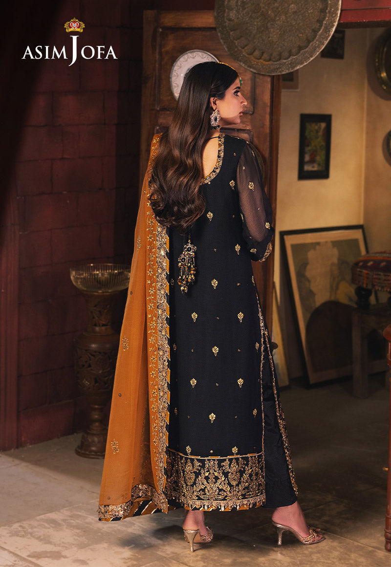 AJKK-15 EMBROIDERED CHIFFON 3 PCS