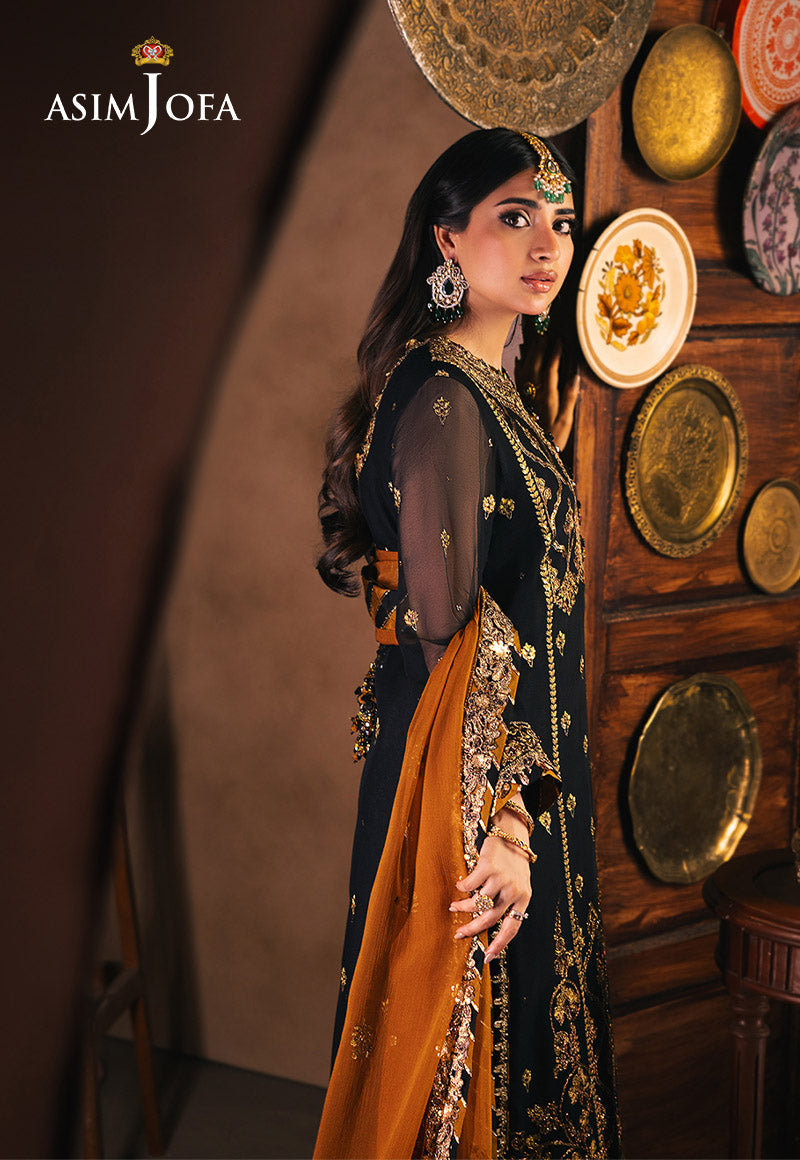 AJKK-15 EMBROIDERED CHIFFON 3 PCS