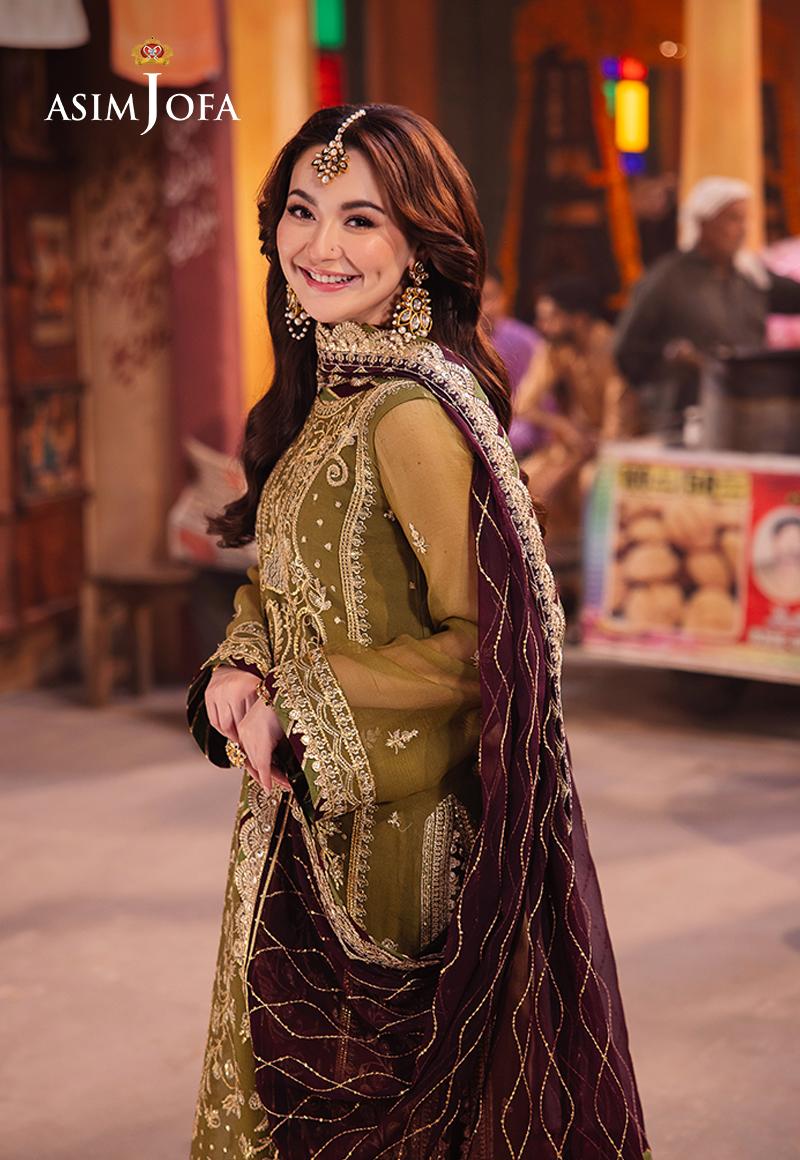 AJKK-23 EMBROIDERED CHIFFON 3 PCS