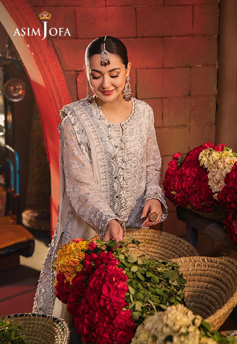 AJKK-06 EMBROIDERED CHIFFON 3 PCS