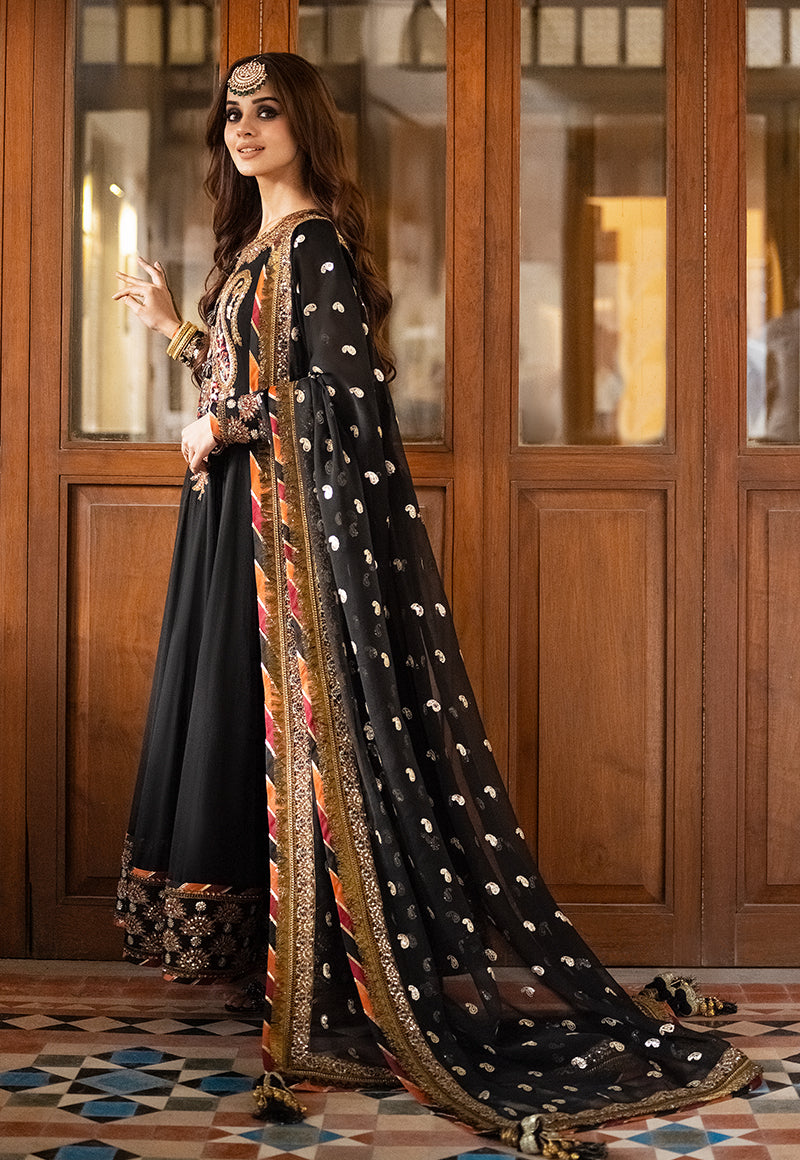 AJKM-01 EMBROIDERED CHIFFON 3 PCS
