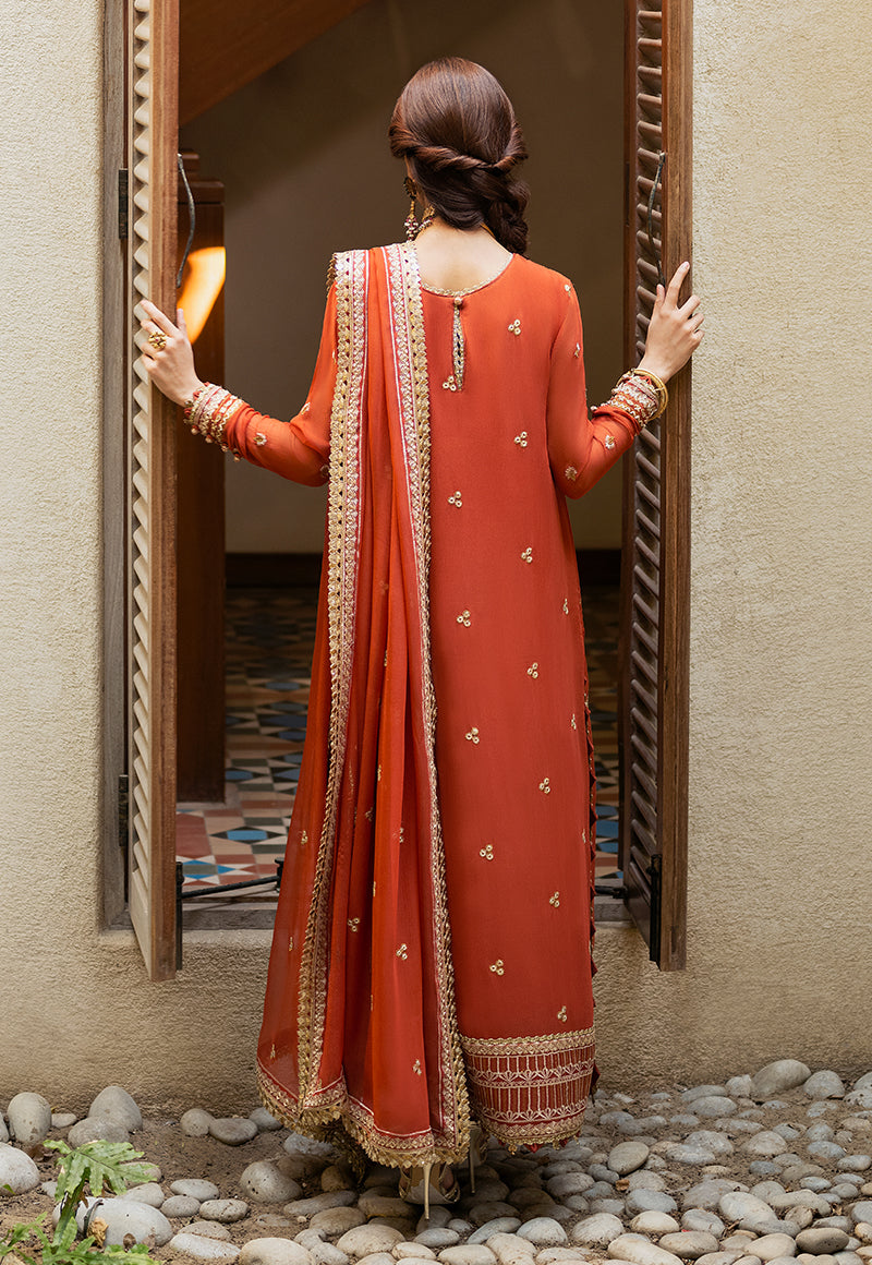AJKM-03 EMBROIDERED CHIFFON 3 PCS
